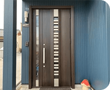 実際に施工された玄関の写真3