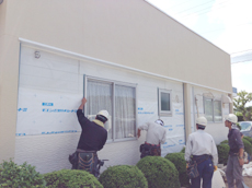 フォーシンク サイディング 塗装 