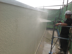 フォーシンク出雲 サイディング 塗装 外壁 