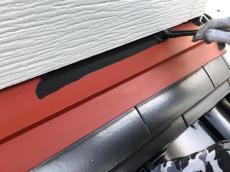 変換 ～ 付帯部　錆止め塗装後上塗り一回目.jpg