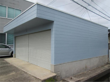 烈火の激しかった外壁東面もキレイ長持ち防水塗料でリニューアル